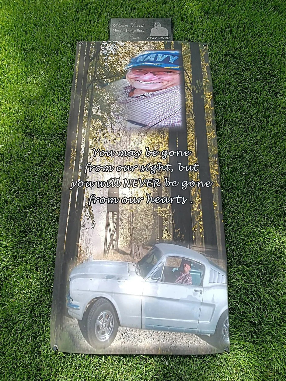 Custom Grave Blanket